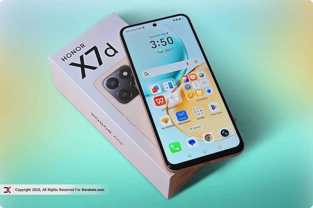 گوشیHonor x7d-صفحه نمایش